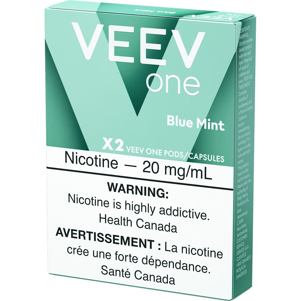 [Vape Pods] VEEV One Pod - Blue Mint (2pk)