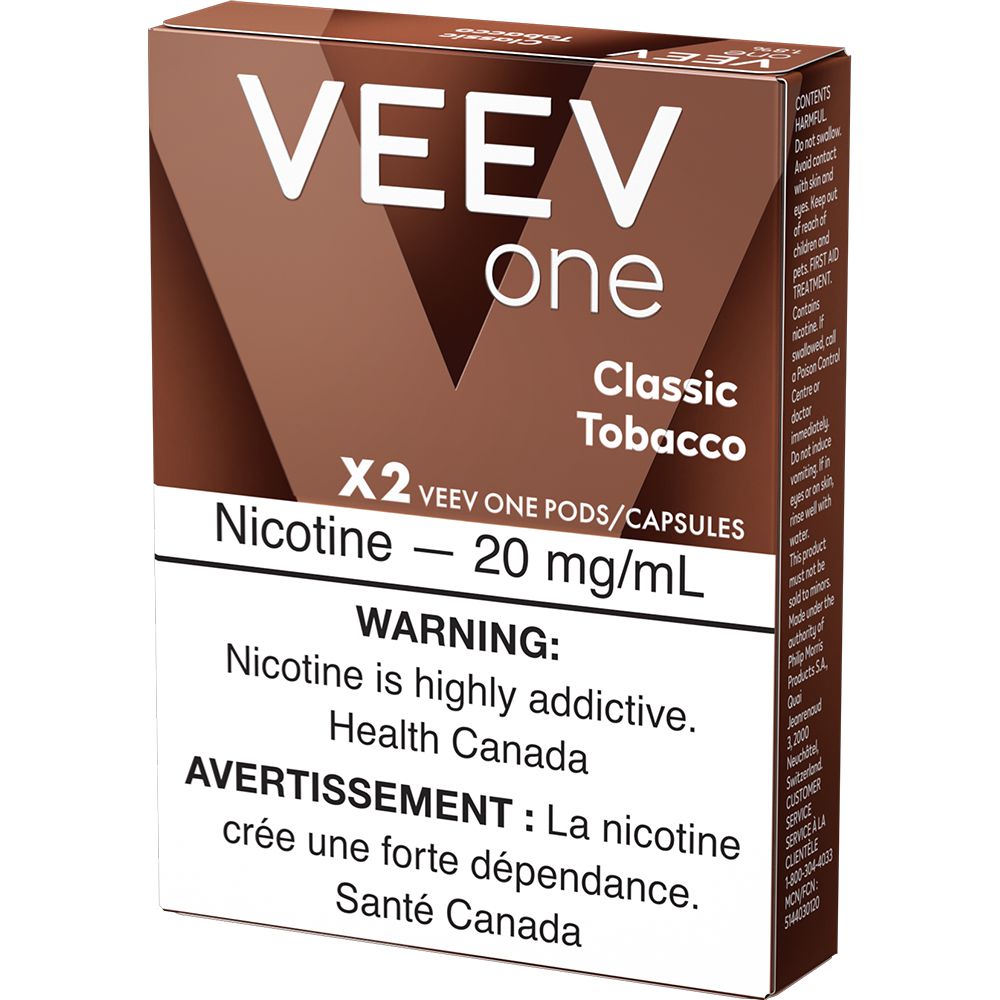 [Vape Pods] VEEV One Pod - Classic Tobacco (2pk)