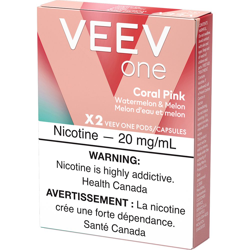 [Vape Pods] VEEV One Pod - Coral Pink (2pk)