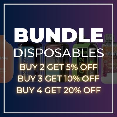 Bundle discount for disposables