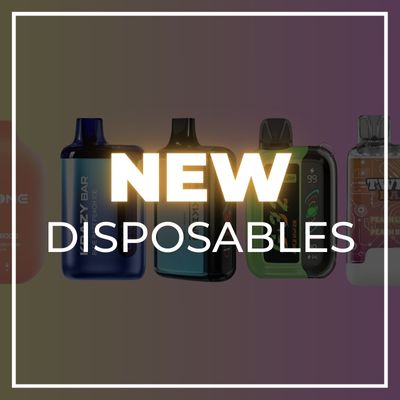 Section for new disposable vapes