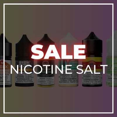 Sale section image for nicotine salt e-liquid