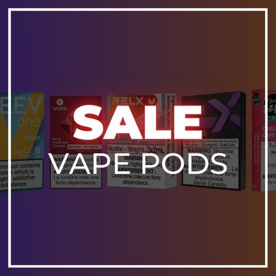 Sale section image for vape pods