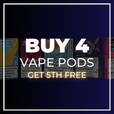 Bundle discount for 4x vape pods