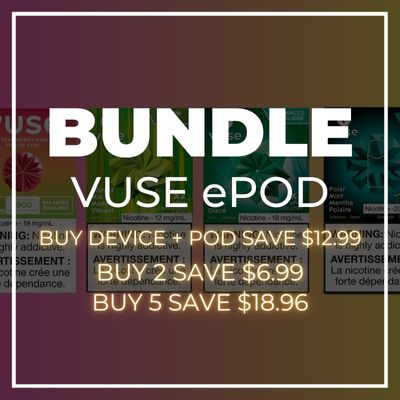 Bundles for Vuse products