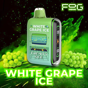 [Disposables] Fog Twenty Gee - White Grape Ice Disposable Pod Systems