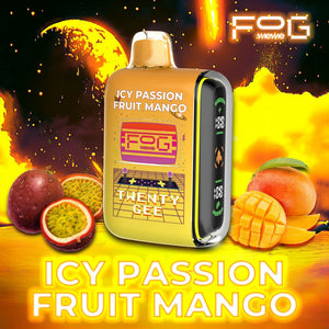 [Disposables] Fog Twenty Gee - Icy Passion Fruit Mango Disposable Pod Systems