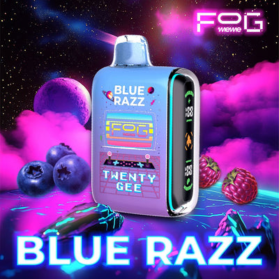 [Disposables] Fog Twenty Gee - Blue Razz Disposable Pod Systems