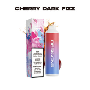 [Disposables] Maskking Aroma - Cherry Dark Fizz Disposable Pod Systems