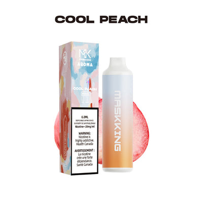 [Disposables] Maskking Aroma - Cool Peach Disposable Pod Systems