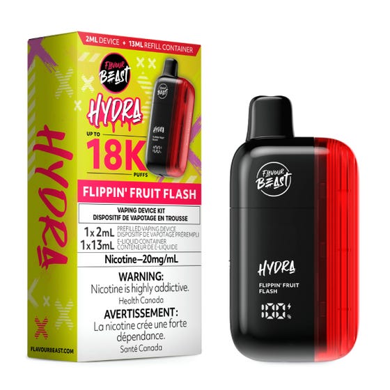 [Disposables] Flavour Beast HYDRA - Flippin' Fruit Flash-Disposable Pod Systems-Flavour Beast HYDRA-20mg-Lucky 8 Vapes