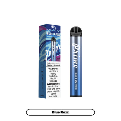 [Disposables] Hi5 Prime - Blue Razz Disposable Pod Systems