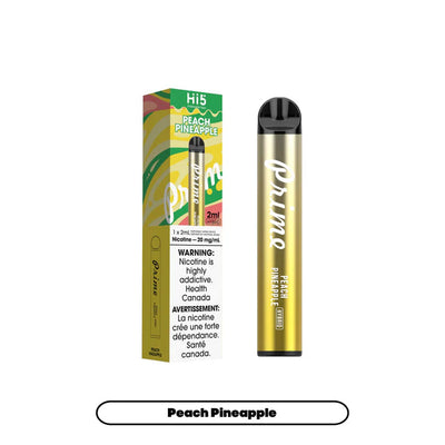 [Disposables] Hi5 Prime - Peach Pineapple Disposable Pod Systems
