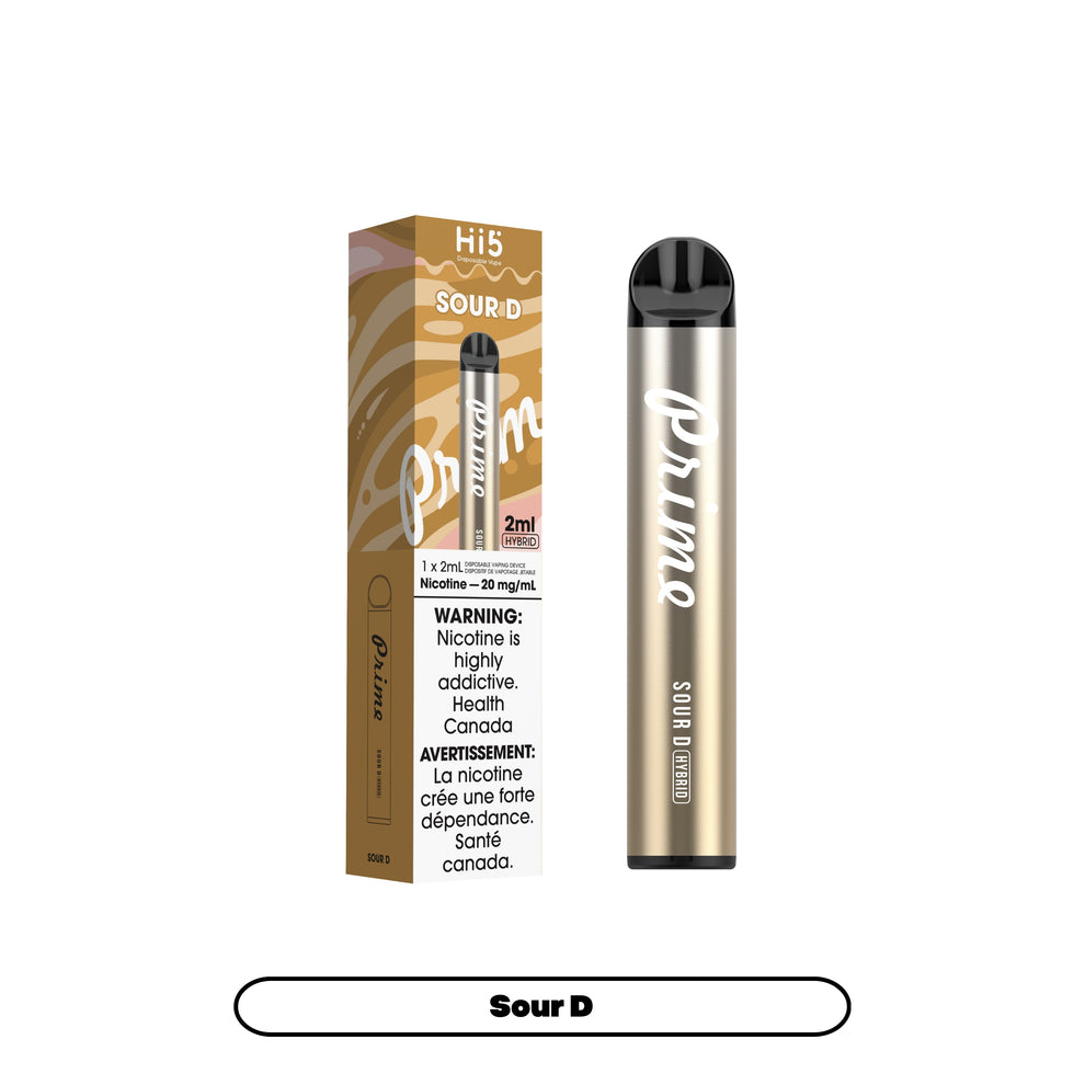 [Disposables] Hi5 Prime - Sour D-Disposable Pod Systems-Hi5 Prime-20mg-Lucky 8 Vapes