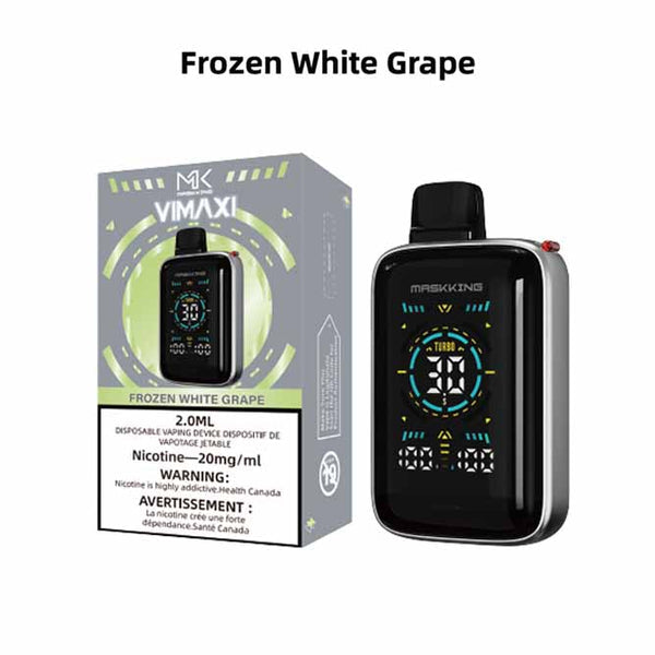 [Disposables] Maskking VIMAXI - Frozen White Grape-Disposable Pod Systems-Maskking VIMAXI-20mg (Bold)-Lucky 8 Vapes