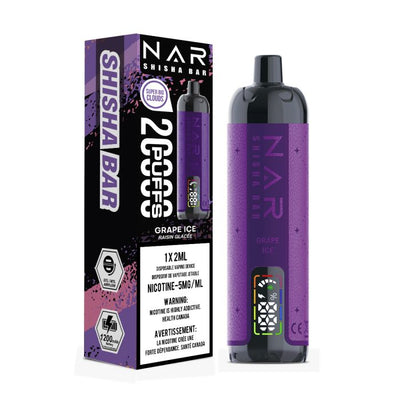 [Disposables] Nar Shisha Bar - Grape Ice Disposable Pod Systems