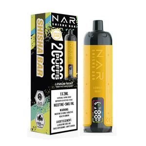 [Disposables] Nar Shisha Bar - Lemon Mint Disposable Pod Systems