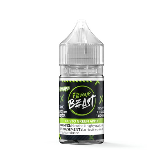 [Freebase] Flavour Beast - Gusto Green Apple 30mL-Freebase E-Juice-Flavour Beast Freebase-03mg-Lucky 8 Vapes