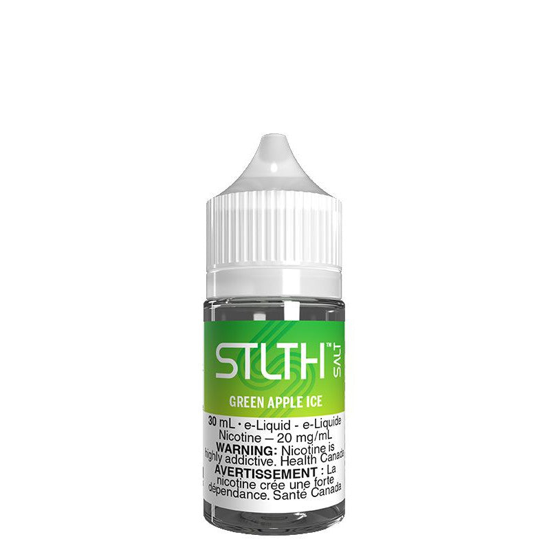 [Nic Salt] STLTH Salt - Green Apple Ice 30mL-Nic Salt E-Juice-STLTH Salt-20mg-Lucky 8 Vapes