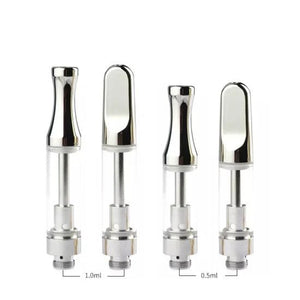 510 Cartridge Metal Tip Ceramic Coil CBD/THC Tanks