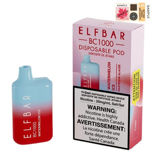 [Disposables] ELF Bar BC1000 - Watermelon Ice Disposable Pod Systems