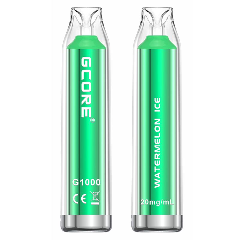 [Disposables] GCORE 1000 - Watermelon Ice Disposable Pod Systems Vancouver Toronto Calgary Richmond Montreal Kingsway Winnipeg Quebec Coquitlam Canada Canadian Vapes Shop Free Shipping E-Juice Mods Nic Salt