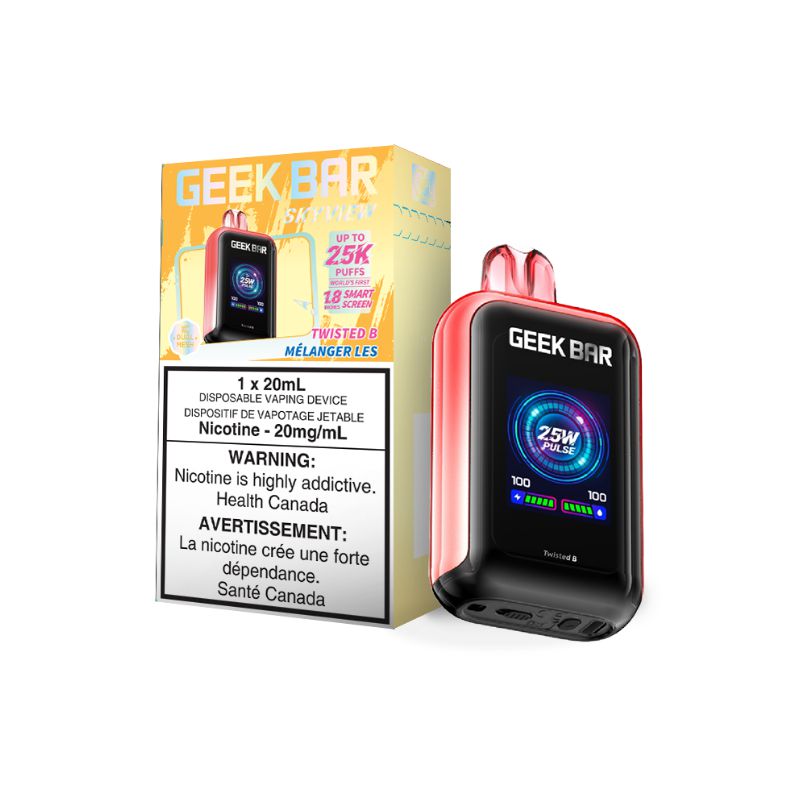 [Disposables] Geek Bar Skyview - Twisted B Disposable Pod Systems Vancouver Toronto Calgary Richmond Montreal Kingsway Winnipeg Quebec Coquitlam Canada Canadian Vapes Shop Free Shipping E-Juice Mods Nic Salt