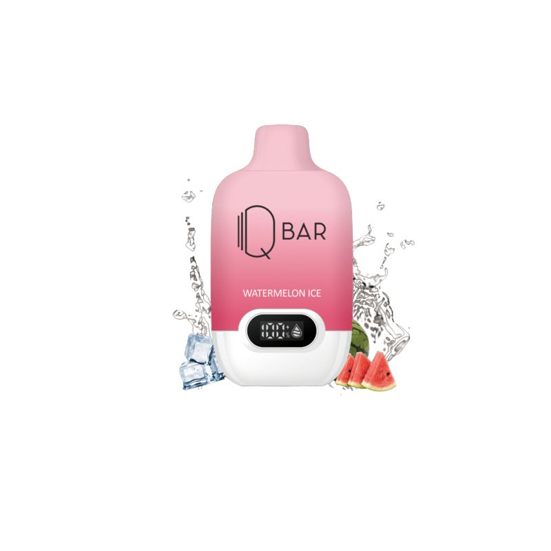 [Disposables] QBAR - Watermelon Ice Disposable Pod Systems Vancouver Toronto Calgary Richmond Montreal Kingsway Winnipeg Quebec Coquitlam Canada Canadian Vapes Shop Free Shipping E-Juice Mods Nic Salt