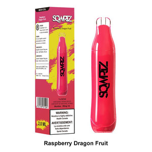 [Disposables] SQWRTZ - Raspberry Dragon Fruit Disposable Pod Systems