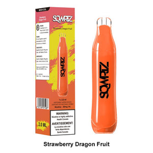 [Disposables] SQWRTZ - Strawberry Dragon Fruit Disposable Pod Systems