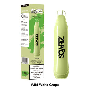 [Disposables] SQWRTZ - Wild White Grape Disposable Pod Systems