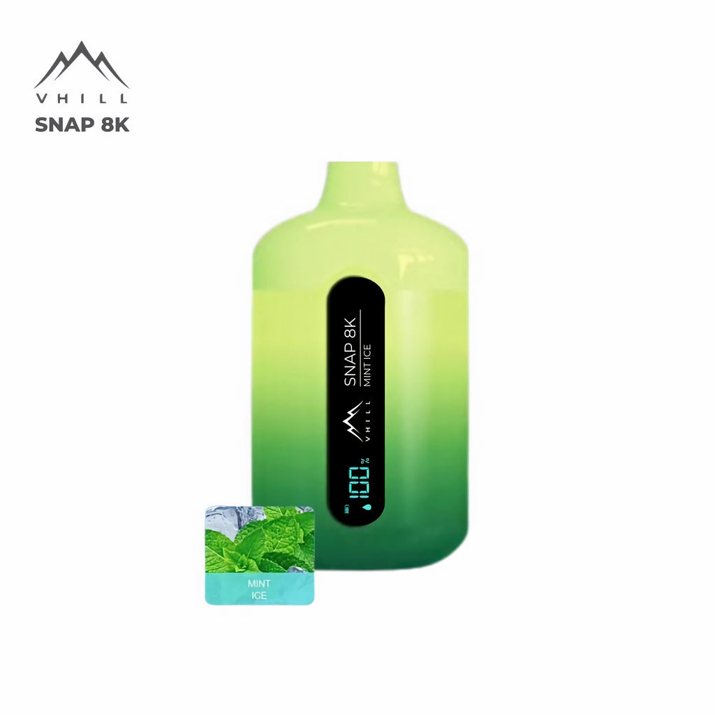 [Disposables] VHILL Snap - Mint Ice Disposable Pod Systems Vancouver Toronto Calgary Richmond Montreal Kingsway Winnipeg Quebec Coquitlam Canada Canadian Vapes Shop Free Shipping E-Juice Mods Nic Salt