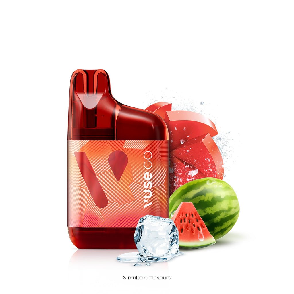 [Disposables] VUSE GO 1000 - Watermelon Ice Disposable Pod Systems Vancouver Toronto Calgary Richmond Montreal Kingsway Winnipeg Quebec Coquitlam Canada Canadian Vapes Shop Free Shipping E-Juice Mods Nic Salt