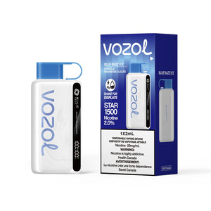 [Disposables] Vozol Star - Blue Razz Ice Disposable Pod Systems