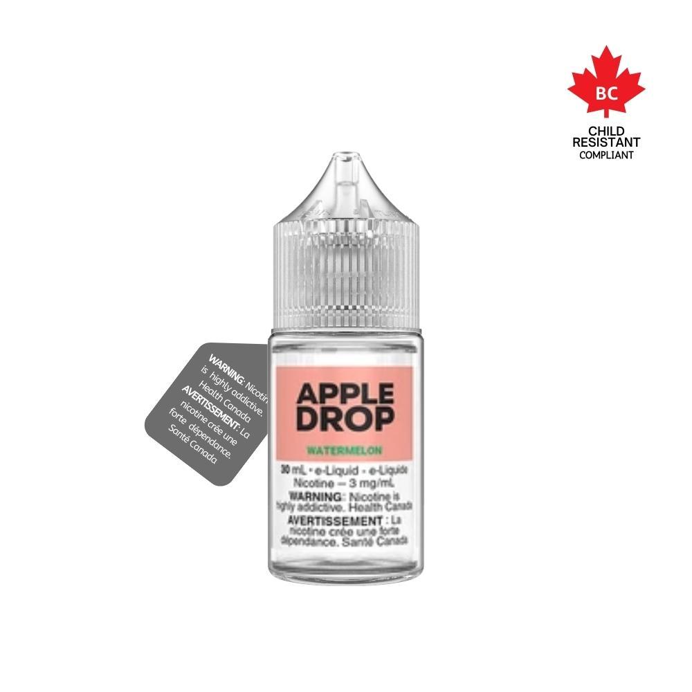 [Freebase] Apple Drop - Watermelon 30ml Freebase E-Juice Vancouver Toronto Calgary Richmond Montreal Kingsway Winnipeg Quebec Coquitlam Canada Canadian Vapes Shop Free Shipping E-Juice Mods Nic Salt