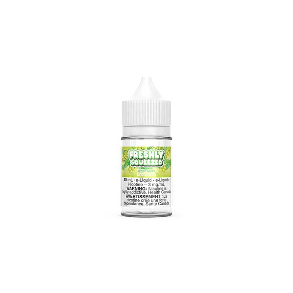 [Freebase] Freshly Squeezed - White Grape 30mL Freebase E-Juice Vancouver Toronto Calgary Richmond Montreal Kingsway Winnipeg Quebec Coquitlam Canada Canadian Vapes Shop Free Shipping E-Juice Mods Nic Salt