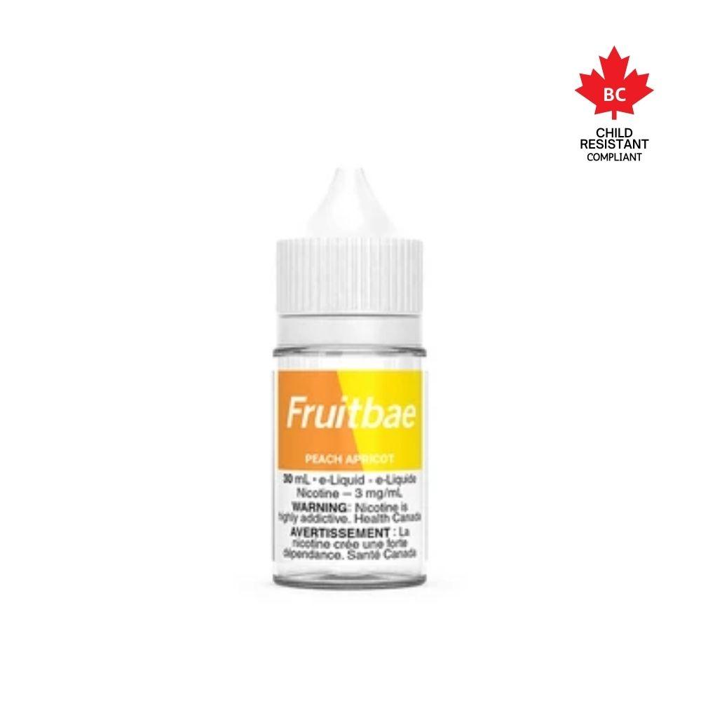 [Freebase] Fruitbae - Peach Apricot 30mL Freebase E-Juice Vancouver Toronto Calgary Richmond Montreal Kingsway Winnipeg Quebec Coquitlam Canada Canadian Vapes Shop Free Shipping E-Juice Mods Nic Salt