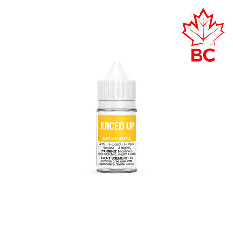 [Freebase] Juiced Up - Mango Pineapple 30mL Freebase E-Juice Vancouver Toronto Calgary Richmond Montreal Kingsway Winnipeg Quebec Coquitlam Canada Canadian Vapes Shop Free Shipping E-Juice Mods Nic Salt