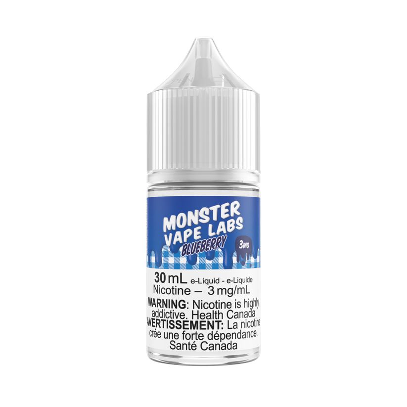 [Freebase] Monster Vape Labs - Blueberry 30mL Freebase E-Juice Vancouver Toronto Calgary Richmond Montreal Kingsway Winnipeg Quebec Coquitlam Canada Canadian Vapes Shop Free Shipping E-Juice Mods Nic Salt