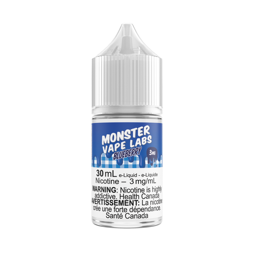 [Freebase] Monster Vape Labs - Blueberry 30mL Freebase E-Juice Vancouver Toronto Calgary Richmond Montreal Kingsway Winnipeg Quebec Coquitlam Canada Canadian Vapes Shop Free Shipping E-Juice Mods Nic Salt