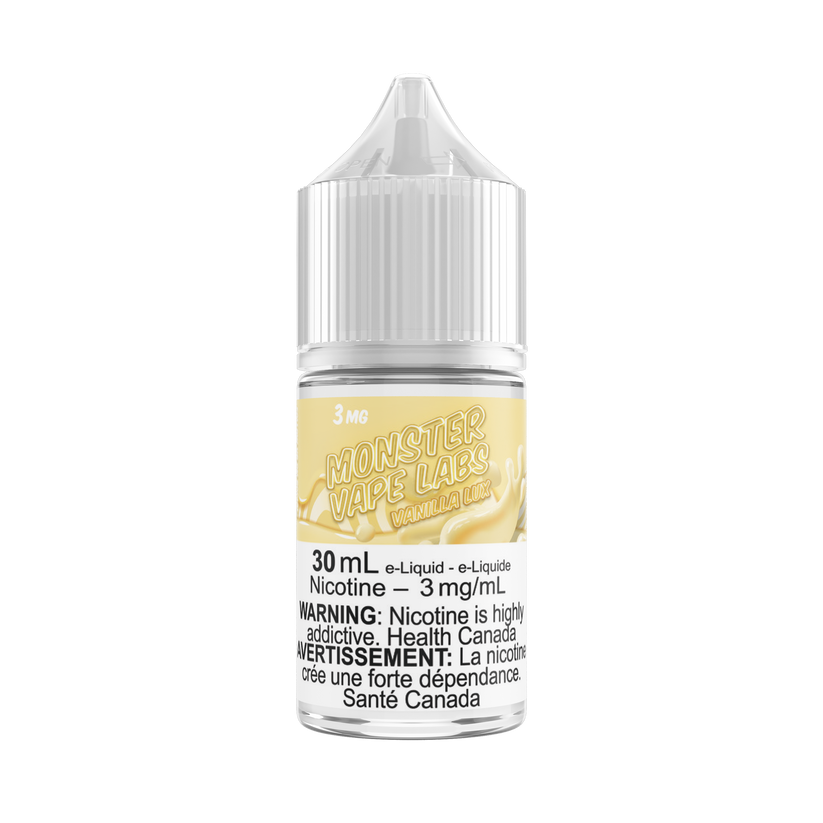 [Freebase] Monster Vape Labs - Vanilla Lux 30mL Freebase E-Juice Vancouver Toronto Calgary Richmond Montreal Kingsway Winnipeg Quebec Coquitlam Canada Canadian Vapes Shop Free Shipping E-Juice Mods Nic Salt