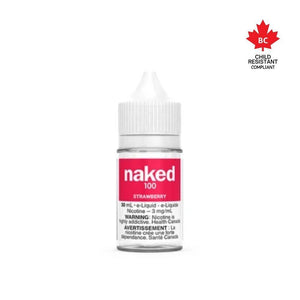 [Freebase] Naked 100 - Strawberry (Luscious Strawberry) 30mL Freebase E-Juice