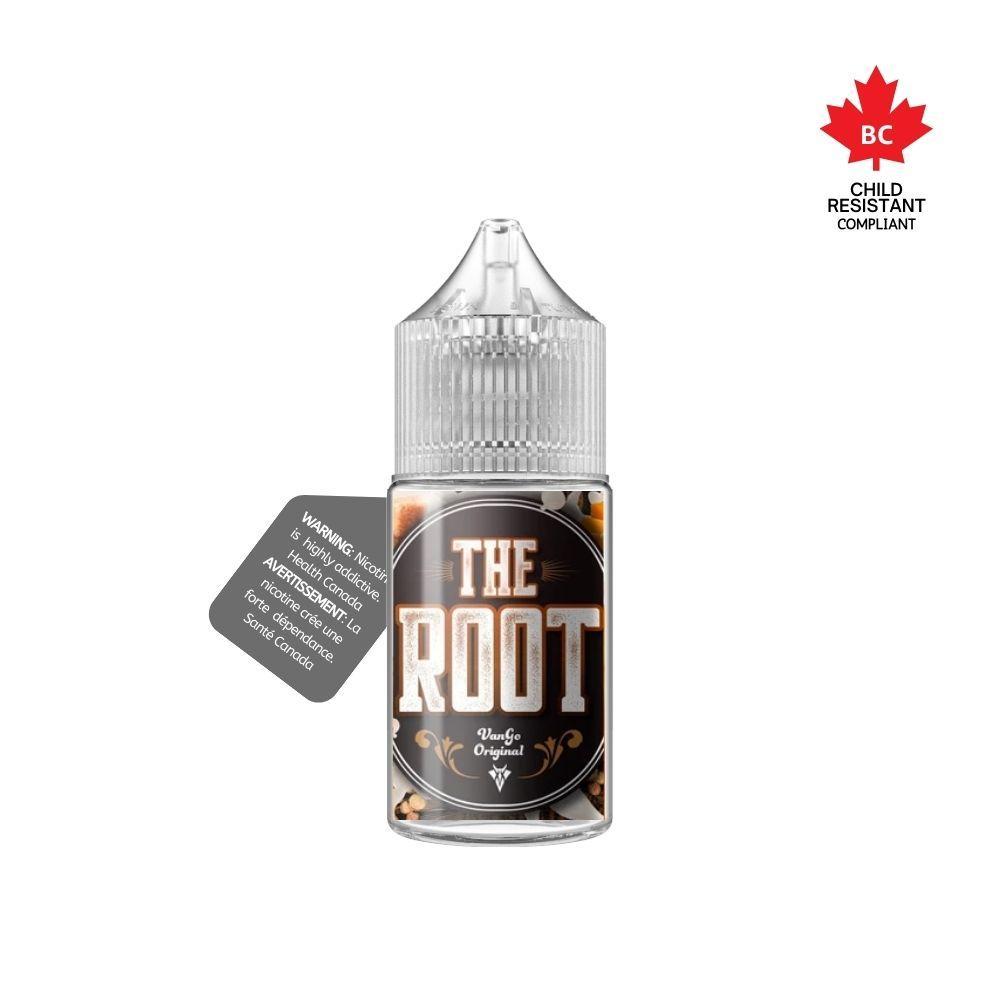 [Freebase] Vango Vapes - The Root 30mL Freebase E-Juice Vancouver Toronto Calgary Richmond Montreal Kingsway Winnipeg Quebec Coquitlam Canada Canadian Vapes Shop Free Shipping E-Juice Mods Nic Salt