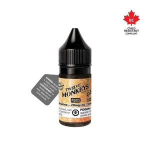 [Nic Salt] 12 Monkeys Salt - Puris 30mL Nic Salt E-Juice