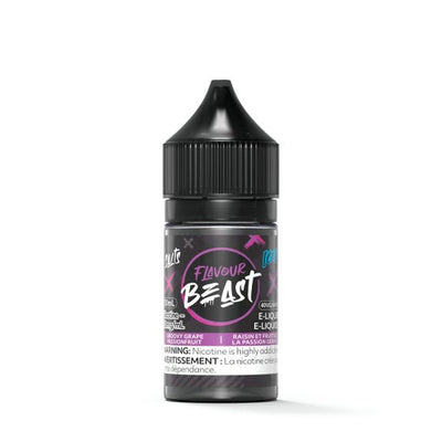 [Nic Salt] Flavour Beast - Groovy Grape Passionfruit Iced 30mL Nic Salt E-Juice