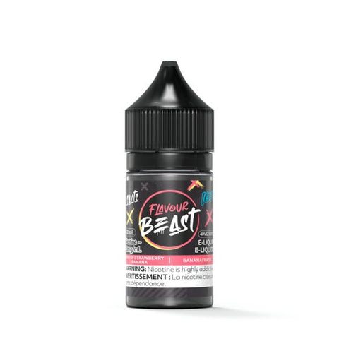 [Nic Salt] Flavour Beast - STR8 Up Strawberry Banana Iced