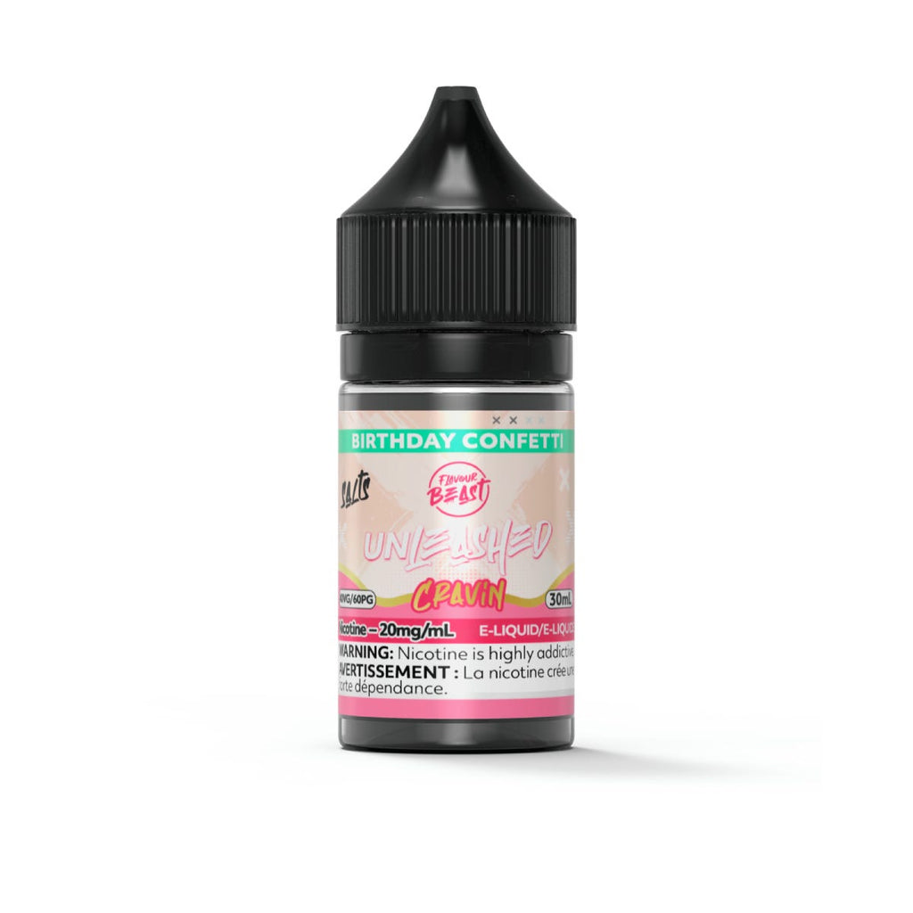 [Nic Salt] Flavour Beast Unleashed Cravin - Birthday Confetti 30ml Nic Salt E-Juice Vancouver Toronto Calgary Richmond Montreal Kingsway Winnipeg Quebec Coquitlam Canada Canadian Vapes Shop Free Shipping E-Juice Mods Nic Salt