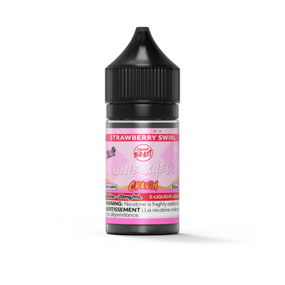 [Nic Salt] Flavour Beast Unleashed Cravin - Strawberry Swirl 30mL Nic Salt E-Juice