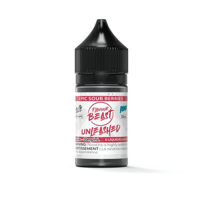 [Nic Salt] Flavour Beast Unleashed - Epic Sour Berries 30mL Nic Salt E-Juice