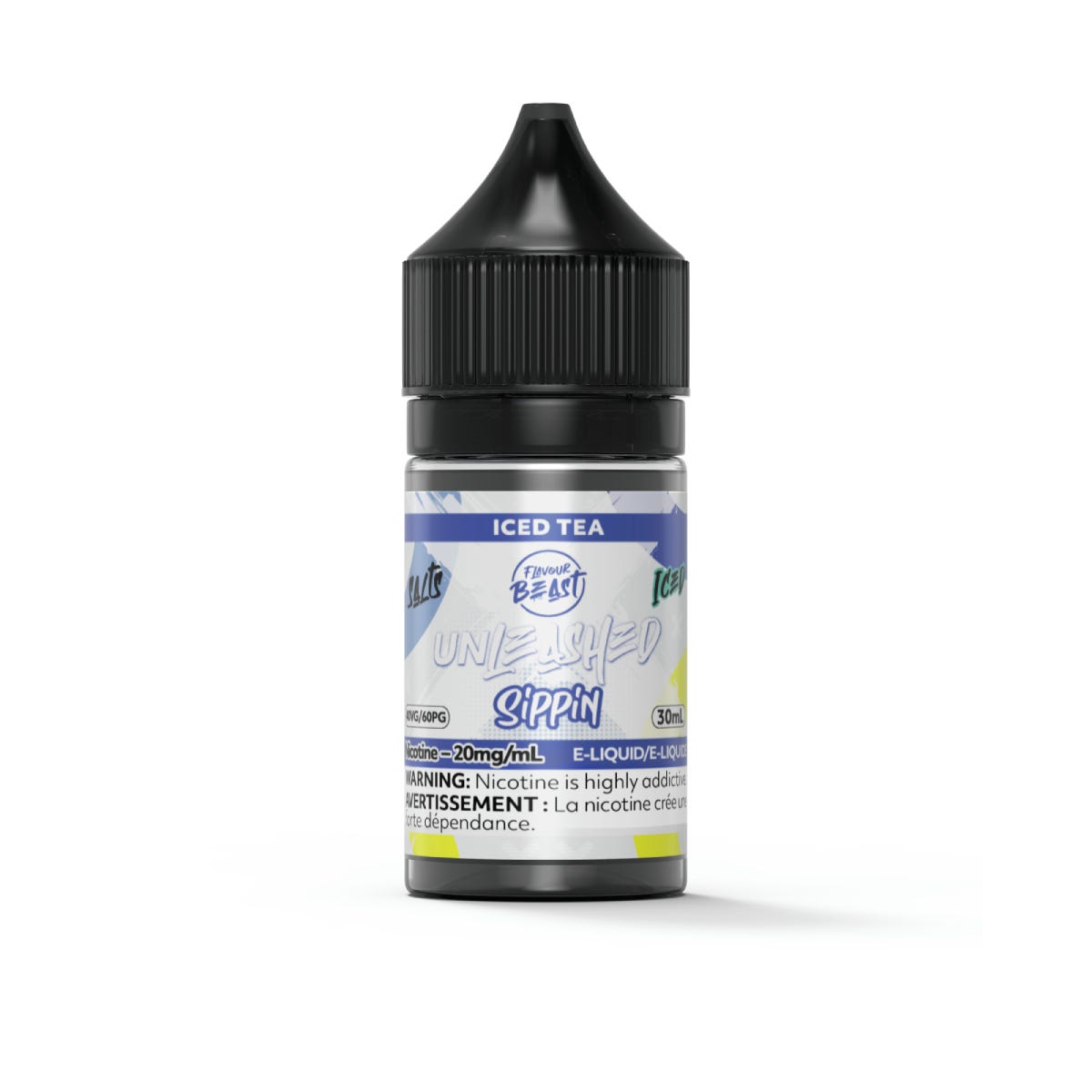 [Nic Salt] Flavour Beast Unleashed Sippin - Iced Tea 30ml Nic Salt E-Juice Vancouver Toronto Calgary Richmond Montreal Kingsway Winnipeg Quebec Coquitlam Canada Canadian Vapes Shop Free Shipping E-Juice Mods Nic Salt